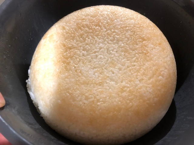 別の容器に移した際の大量のご飯たち（提供：ぶらっきぃさん）