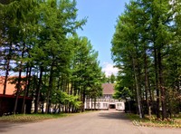 帯広の森にあるグランピング施設「グランピングリゾート・フェーリエンドルフ」（提供：ゆうた社長）