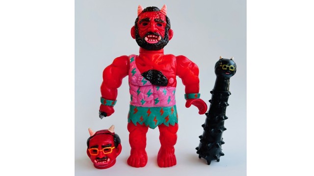 デハラユキノリ作「ONI」　源平の里むれ提供