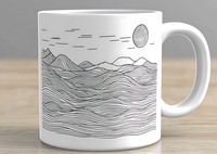 水を入れたマグカップの上に冷凍ピザをのせて…※画像はAIが作成したイメージです（Tanto/stock.adobe.com）