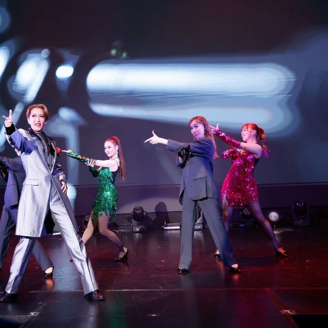 ポーズもバッチリ