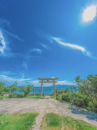 海の見える鳥居 ※めかぶさん提供