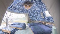 OKAYAMA GLAMPING SORANIA　プレミアムドームテント「藍」