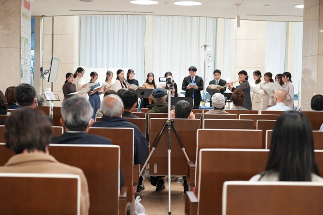 香川大学の学生が高松赤十字病院でコンサート「夏の夕暮れの音楽会」　6月25日
