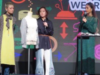 「かわいい！」完成したリメイク服に驚くみちょぱ