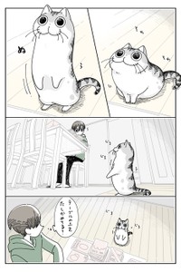 【漫画】「確認してからとび乗る」（提供：キュルZさん）