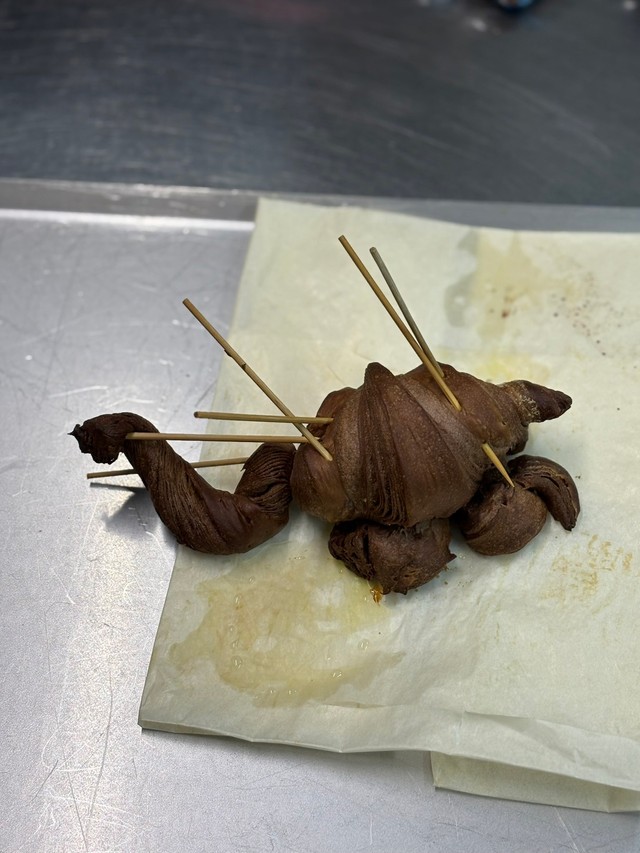 焼き上げた後はこんな感じに！（提供：あめくんさん）