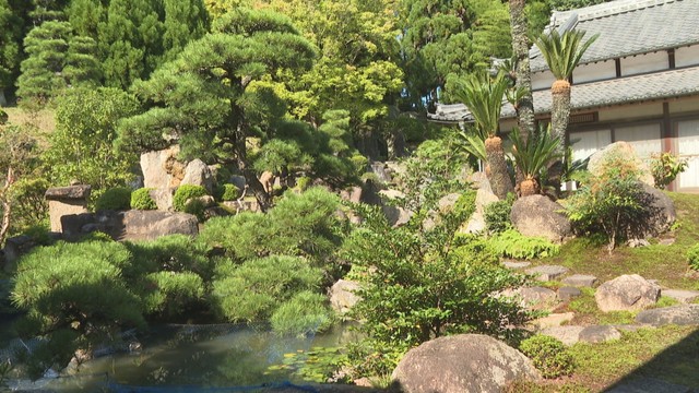 龍城院庭園　岡山県浅口市