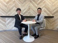 「MusicSeed」今村雄飛さん(写真左)と一般社団法人 Amour 代表山口徹さん