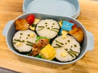 別の日に作った娘さん用のお弁当。普段から家族の食事を担当しているという／とりさん（@torisan_null）提供