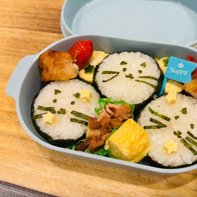 別の日に作った娘さん用のお弁当。普段から家族の食事を担当しているという／とりさん（@torisan_null）提供