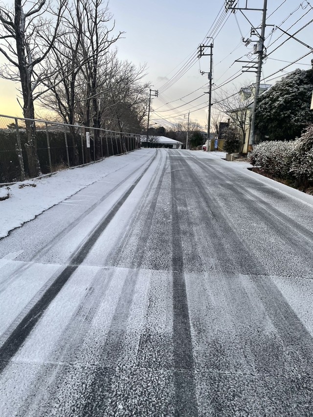 上空の強い寒気の影響　22日朝の最低気温は岡山県で全ての観測地点で0℃を下回る　路面凍結に注意