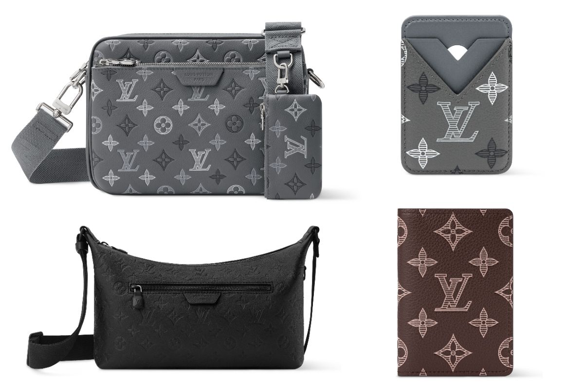 【美品】VUITTON　メッセンジャーバック　A4可　仕事　モノグラム　大容量 エンボス加工のモノグラムが上品【ルイ·ヴィトン】ショルダーバッグや