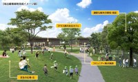 坂出緩衝緑地完成イメージ図
