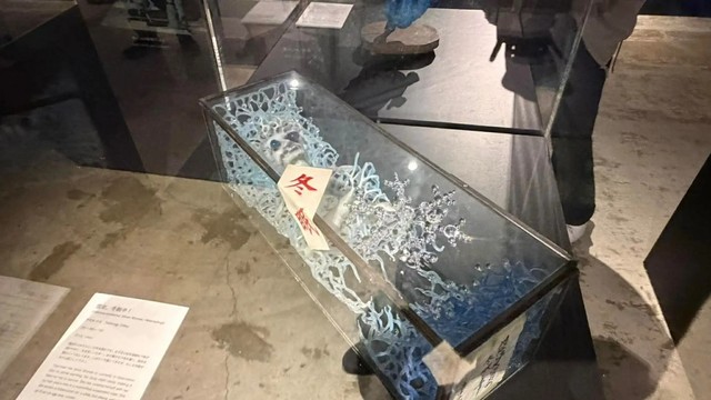 展示作品「雪女　冬眠中！」