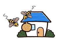 自宅や庭で蜂の巣を見つけたら？※画像はイメージです（ゆりゆりのゆり/stock.adobe.com）