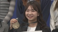 デフリンピック・バド団体で金　片山結愛選手（香川・綾川町出身）を開学以来初「模範学生」として表彰　ノートルダム清心女子大学