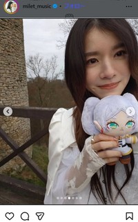 miletのインスタグラム＠milet_musicより