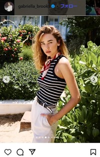 ガブリエラ・ブルックスのインスタグラム＠gabriella_brooksより