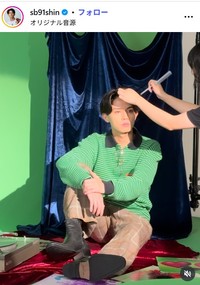 木本慎之介のインスタグラム@sb91shinより