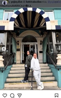 綾部祐二のインスタグラム＠yujiayabeより