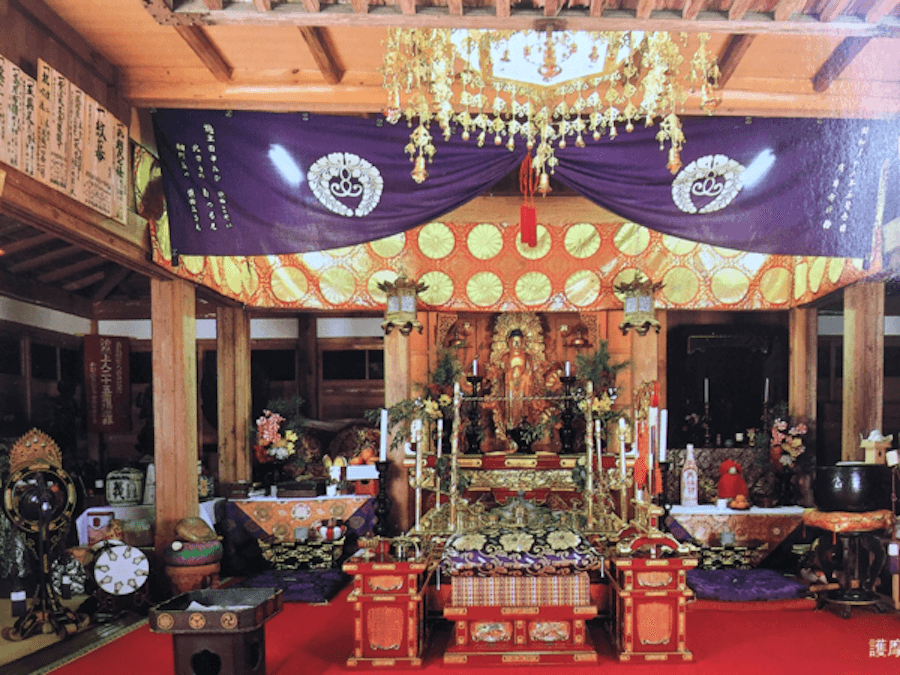 月輪寺の本堂（画像提供：月輪寺【公式】）