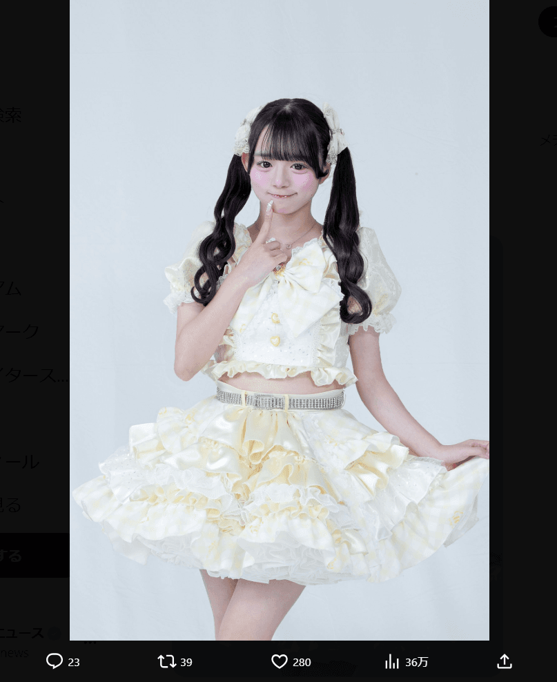 のあのX（@w_noa_）より