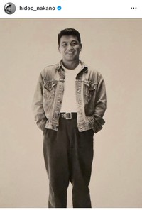 中野英雄インスタグラム＠hideo_nakanoより