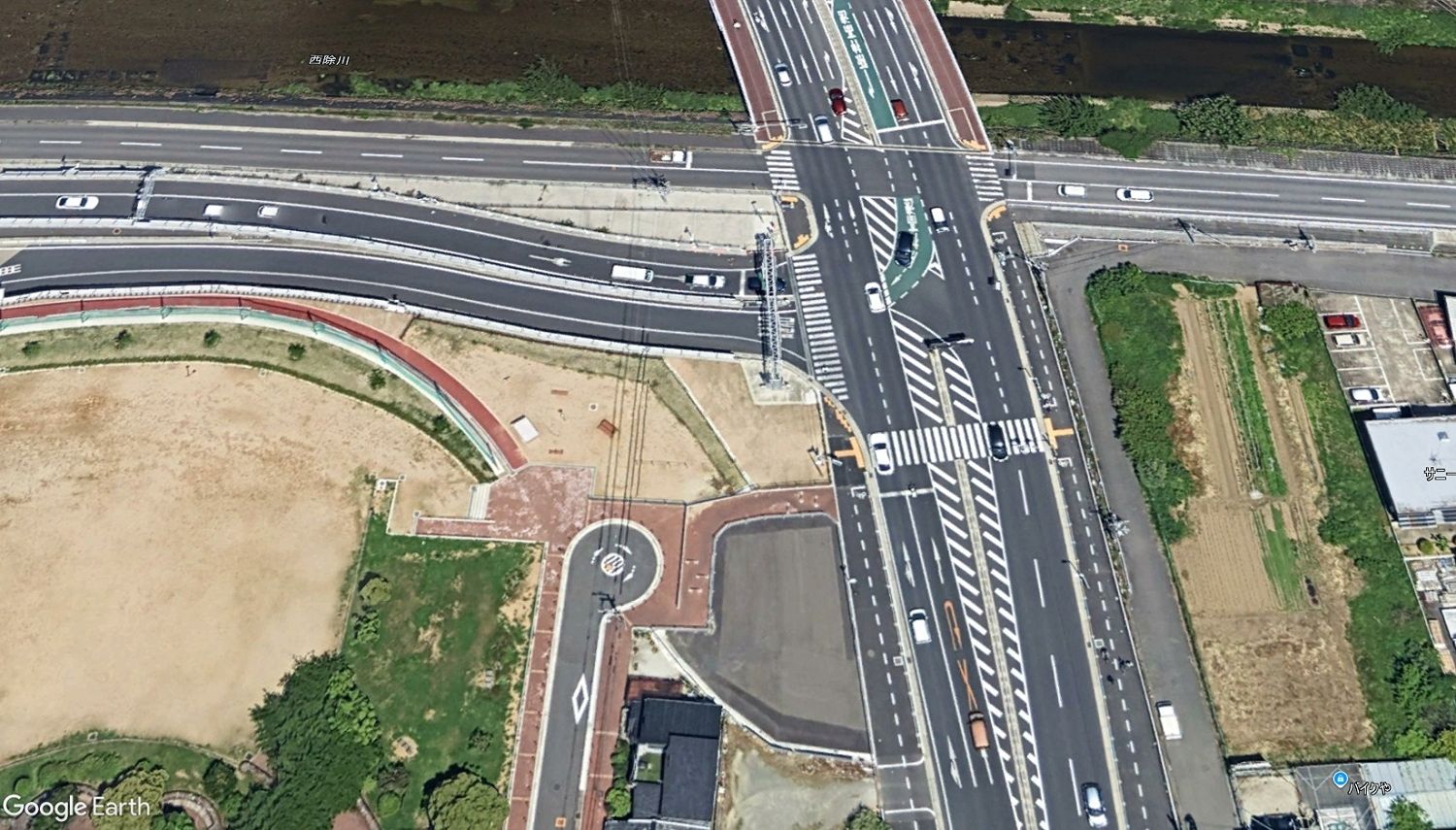 抜け道と思ったら…行き止まりの罠？ 道路の先端が丸い袋小路