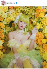 上西怜インスタグラム＠jonishi_reiより