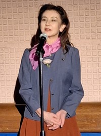 「芸能界でも助けていただいた」と康芳夫氏に感謝する女優で参議院議員の石井苗子＝都内