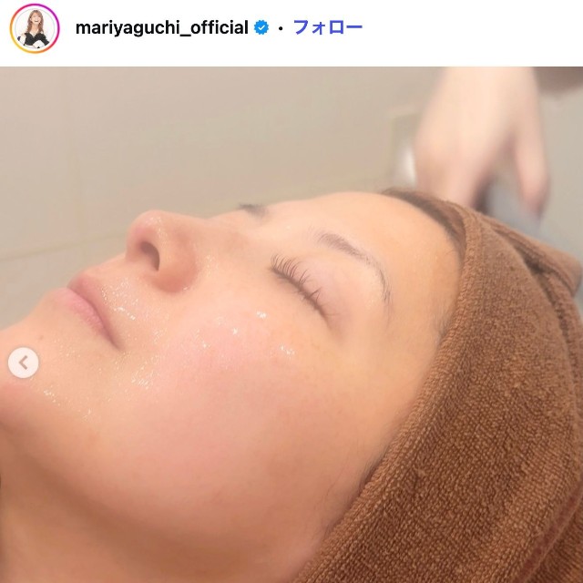 矢口真里さん　Instagramより