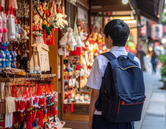 観光地でのお土産選び。何がいいのか？と、考えるのも含めて楽しい時間なのですが……※この画像はAdobe Fireflyで作成したイメージです