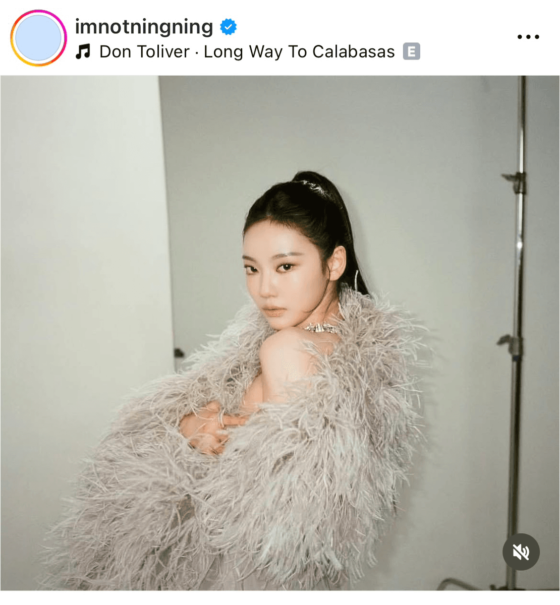 ニンニン NINGNING (@imnotningning)のインスタグラムより