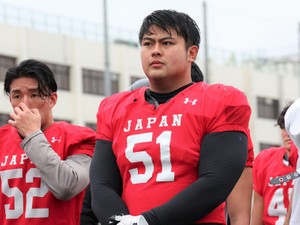 NFLを目指す元アマ横綱・花田秀虎　初のアメフト実戦が国際試合も「自信あります」