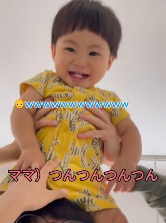 〈現在〉更に成長を重ね、1歳4カ月に／ぼんずとぱぱさん（@bonzu_papa）提供