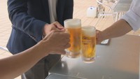 岡山市の時短要請が解除され1日から始まったビアガーデン（岡山高島屋）