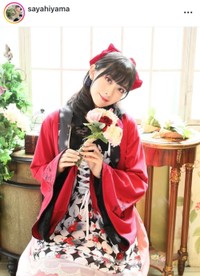 檜山沙耶インスタグラム(@sayahiyama)より