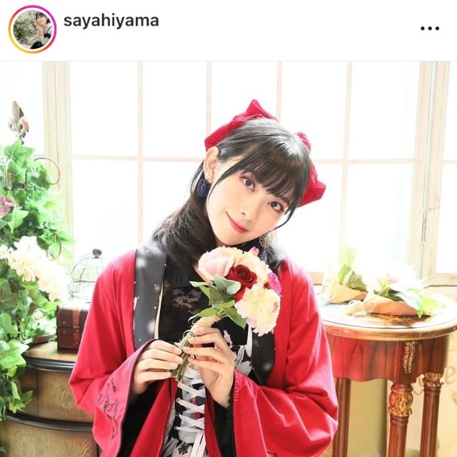 檜山沙耶インスタグラム(@sayahiyama)より