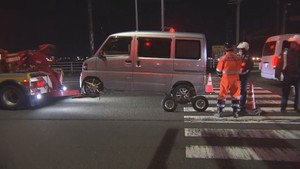 【速報】６０代女性が軽ワゴン車にはねられ大けが　車を運転していた高齢男性を過失運転致傷の疑いで現行犯逮捕　仙台・泉区