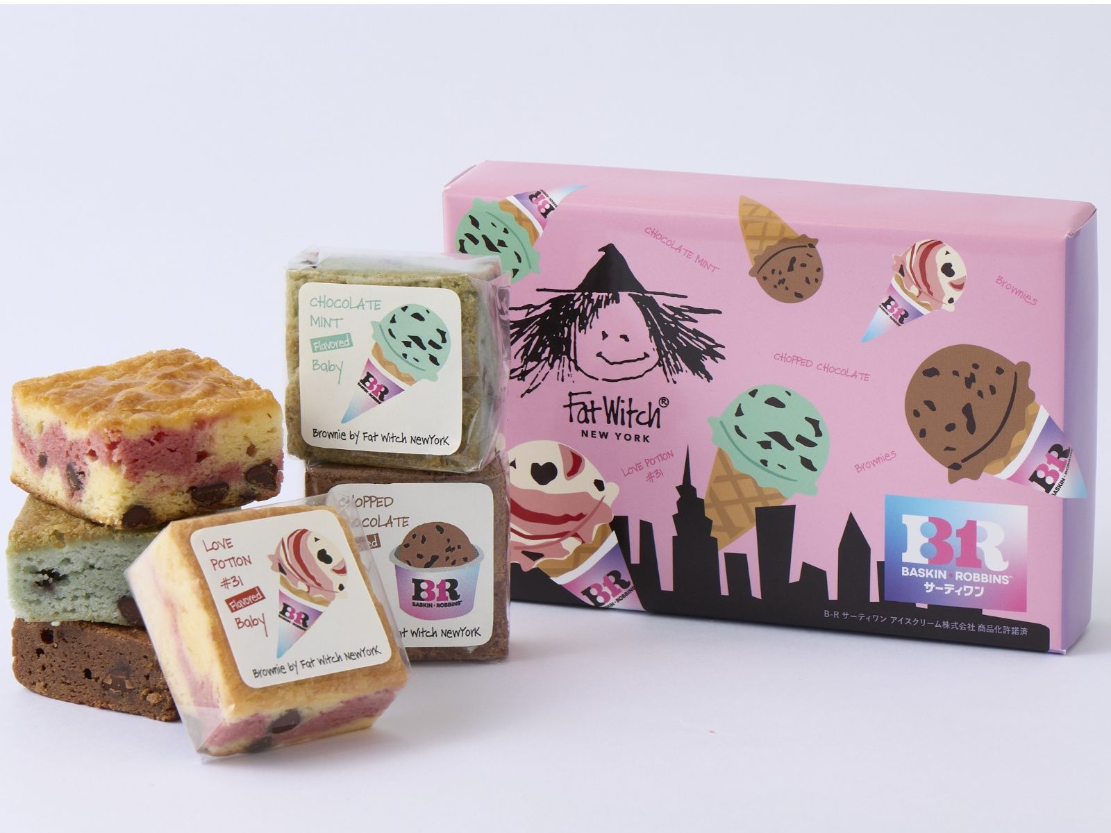 サーティワンがブラウニーに！ 【Fat Witch New York】人気アイス3種の