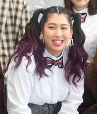 イベントに登場した、ゆめっち＝2021年３月