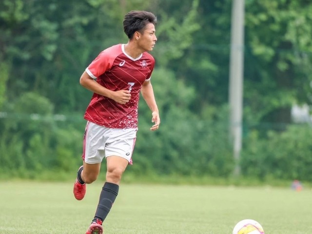 サッカー - 早大・山市秀翔と慶應大・角田惠風 小学生時代からの
