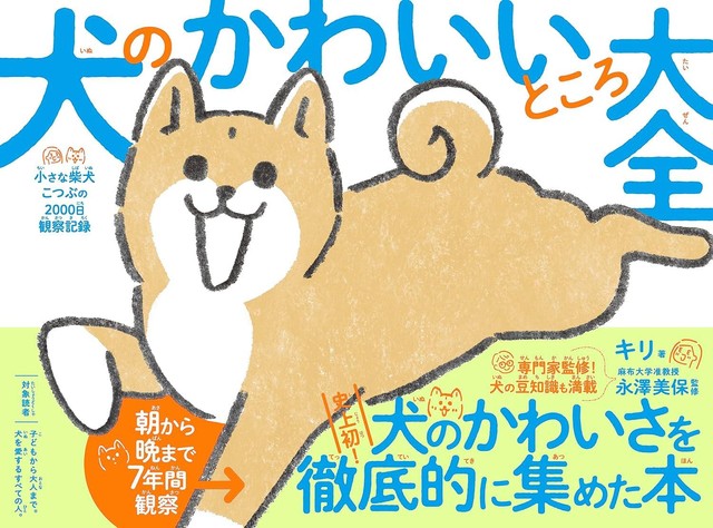 キリさんの著書『犬のかわいいところ大全』画像（キリさん提供）