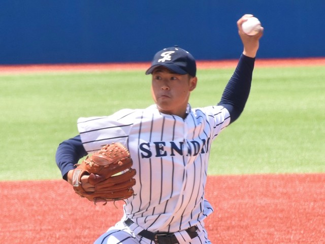 野球 - 中日3位の仙台大学・辻本倫太郎 自分のために→チームを勝た