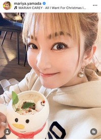 山田まりやインスタグラム＠mariya.yamadaより