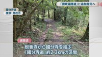 國分寺道　提供：高松市