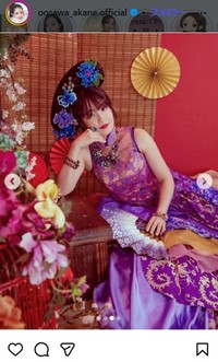 大沢あかねのインスタグラム＠oosawa_akane.officialより