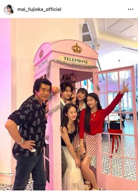 藤岡舞衣（@mai_fujioka_official）さんのインスタグラムより