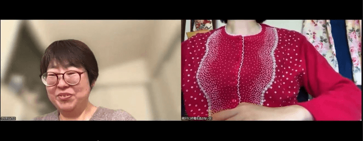 栗田隆子さん（左）、絶対に終電を逃さない女さん（右）